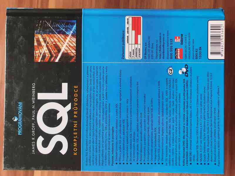 SQL kompletni pruvodce s CD, 900 stran - foto 2