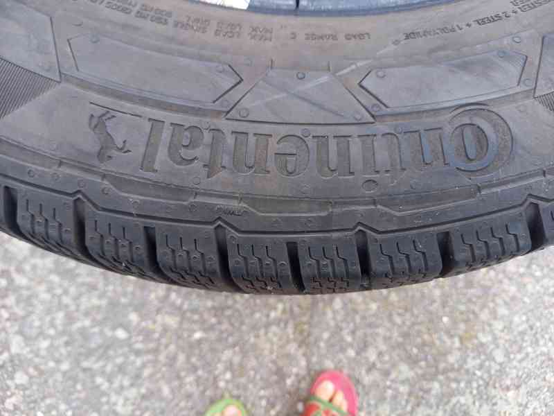 4ks ZÁNOVNÍ zátežové užitkové pneu 215/65R16C Continetal - foto 13