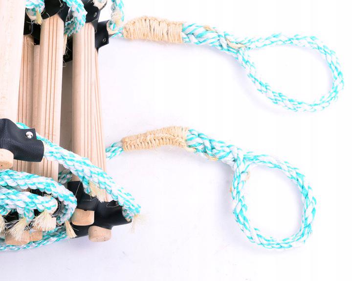 Lanový a provazový zebrik žebřík na střechu 5m 5 m - foto 5