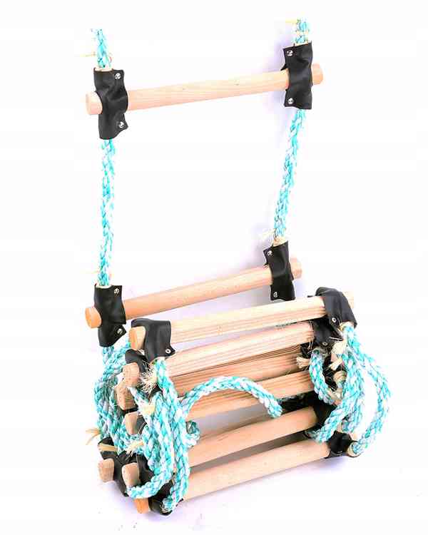 Lanový a provazový zebrik žebřík na střechu 5m 5 m - foto 6