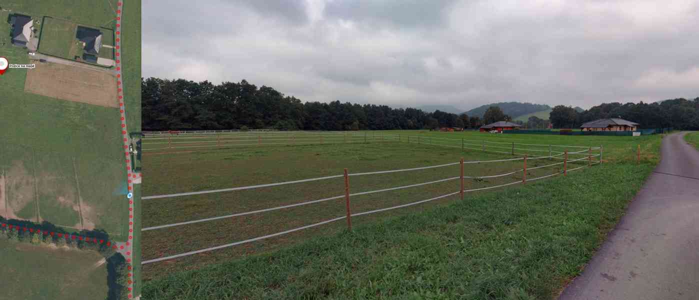 Stavební pozemek k pronájmu / 1450 m2 / klidná lokalita FpR - foto 3