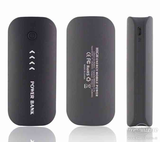! Přenosná externí nabíječka na telefon 5600mAh ! - foto 2