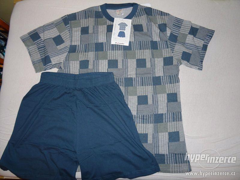 Pyžamo, tričko + boxerky, XL, NOVÉ - foto 1
