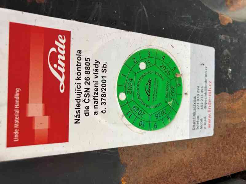 Vysokozdvižný vozík Linde H16D - foto 4