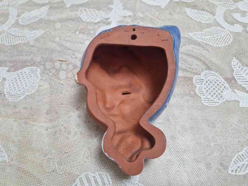 Art Deco obrázek Maska Holčička Děvčátko Julius Dressler - foto 5