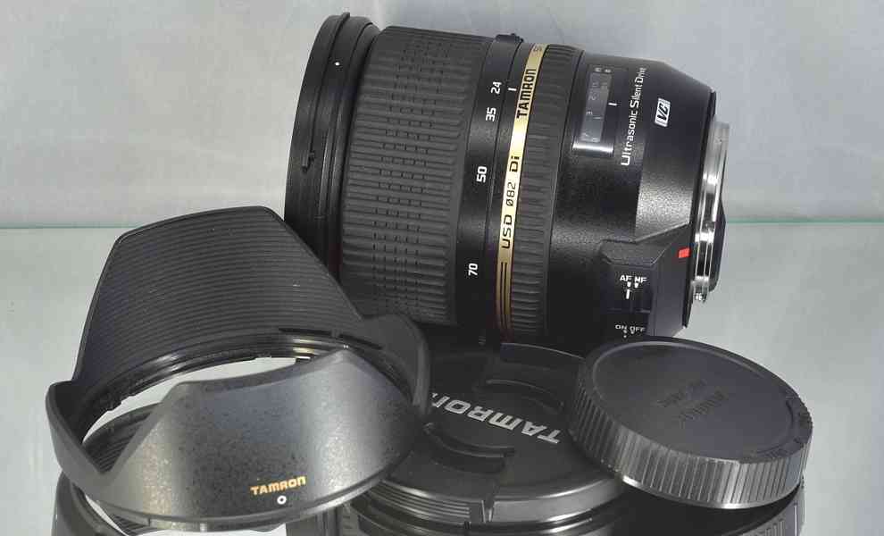 pro Canon - Tamron AF SP 24-70mm f/2,8 Di VC USD - foto 4