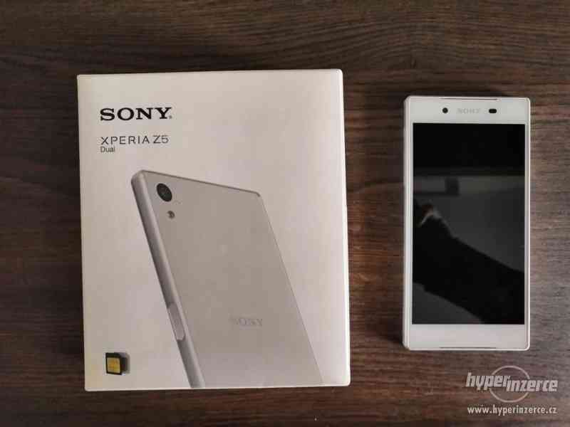 Sony xperia z5 dual sim bílá - foto 1