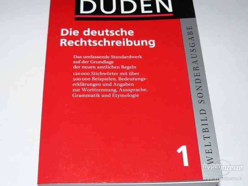 Die deutsche Rechtschreibung DUDEN (německý pravopis) NOVÉ - foto 1