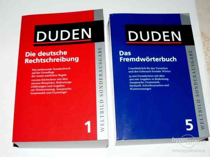 Die deutsche Rechtschreibung DUDEN (německý pravopis) NOVÉ - foto 4