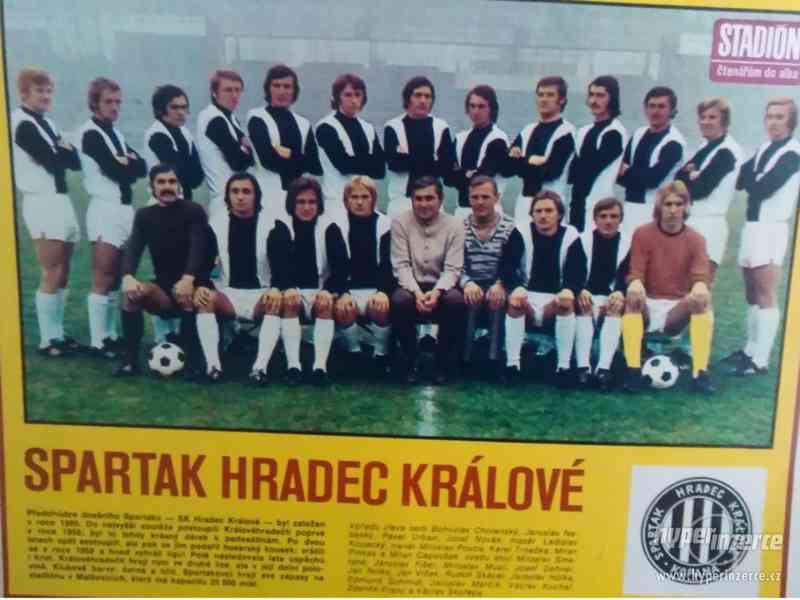 Spartak Hradec Králové - fotbal 1975 - foto 1
