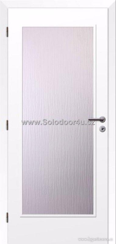 3x nové dveře Solodoor - 80L BÍLÉ interiérové - foto 1