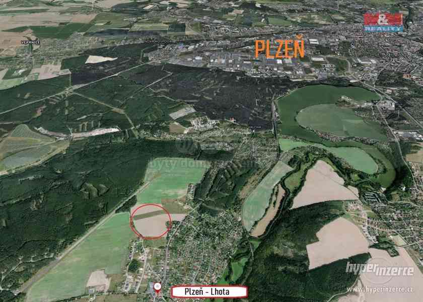 Prodej pozemku k bydlení, 58369 m?, Plzeň - foto 3