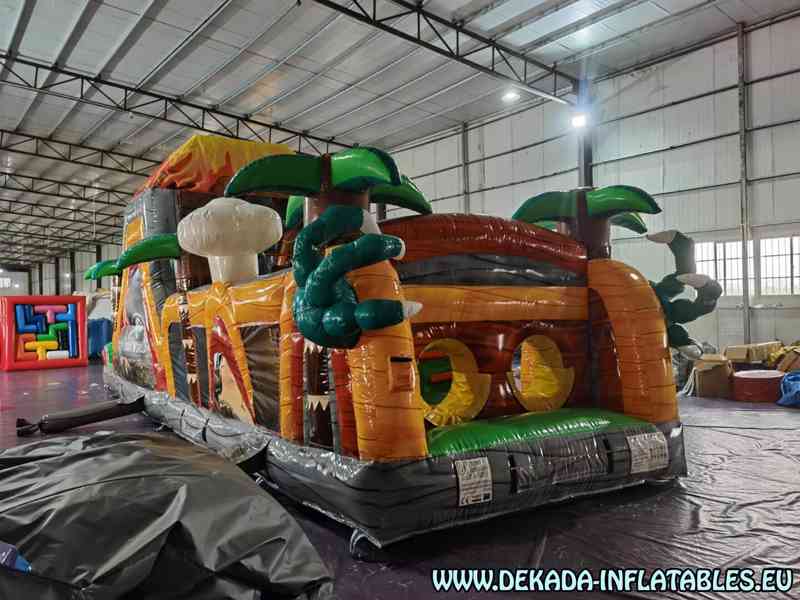  Nafukovací hřiště s bazénem - Dinosaurus  - foto 2
