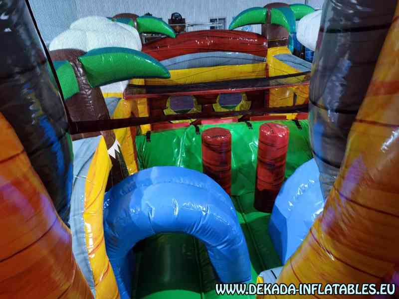  Nafukovací hřiště s bazénem - Dinosaurus  - foto 18