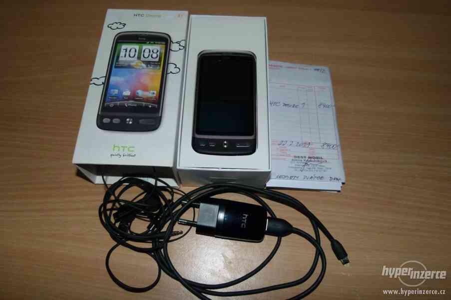 HTC Desire v záruce AMOLED, 2x folie, Android 2.2 Froyo - foto 1