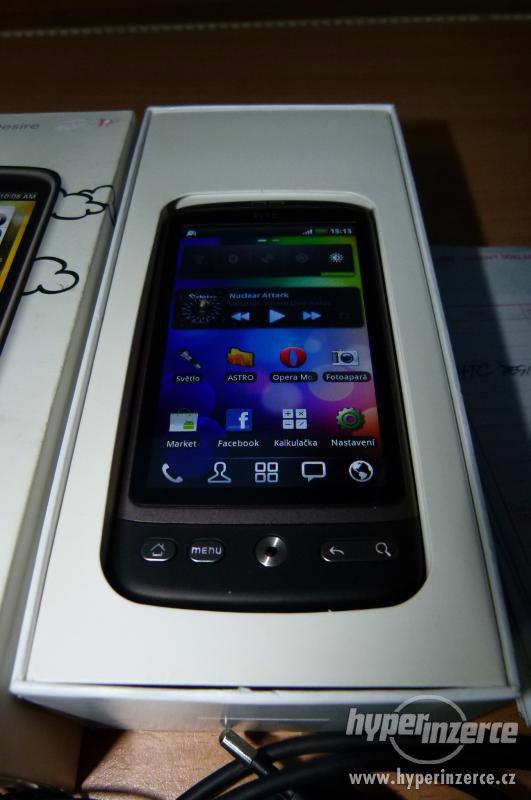 HTC Desire v záruce AMOLED, 2x folie, Android 2.2 Froyo - foto 5