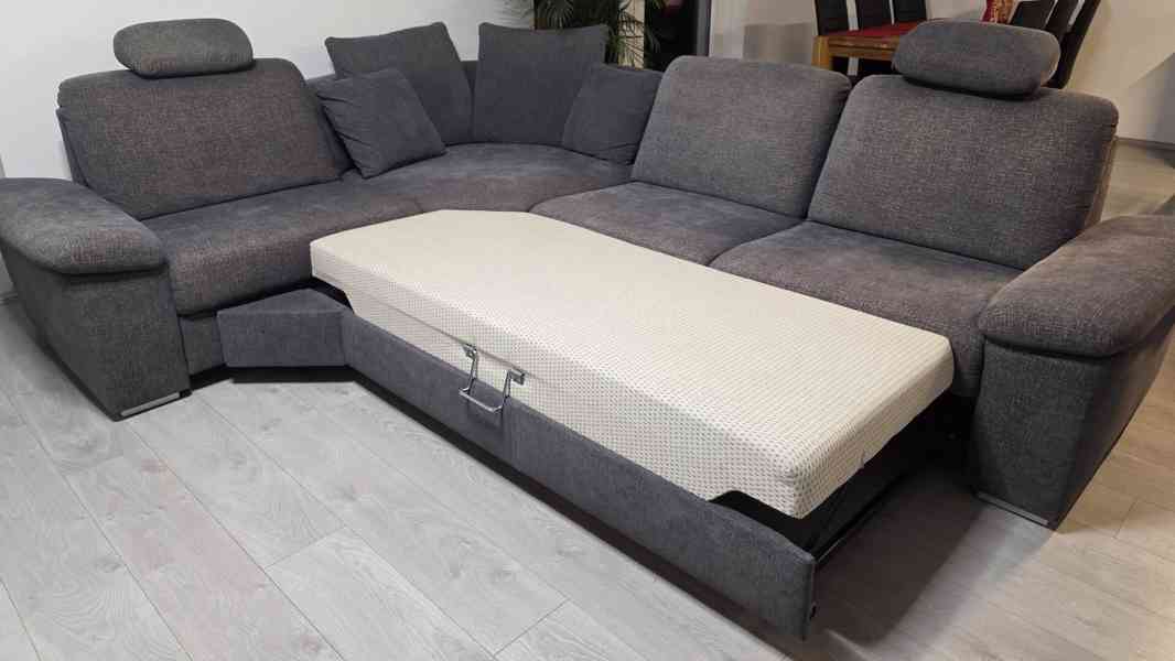 Sedací souprava rohová rozkládací - foto 6