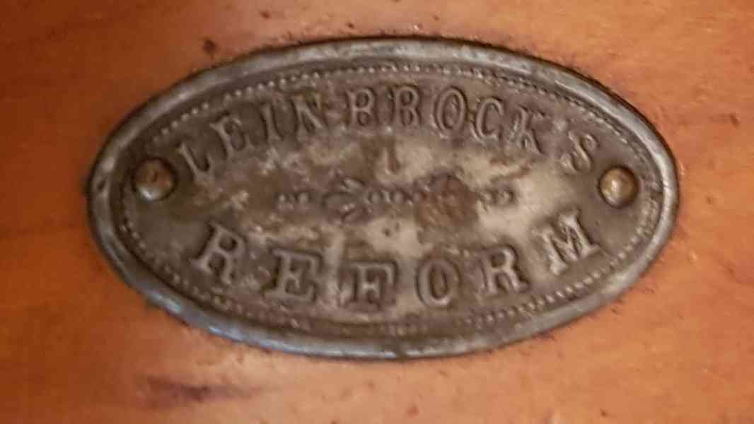 Starožitný dřevěný mlýnek na kávu Leinbrocks Reform - foto 2