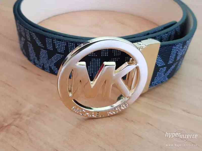 Dámský opasek Michael Kors, zlatá přeska - foto 2