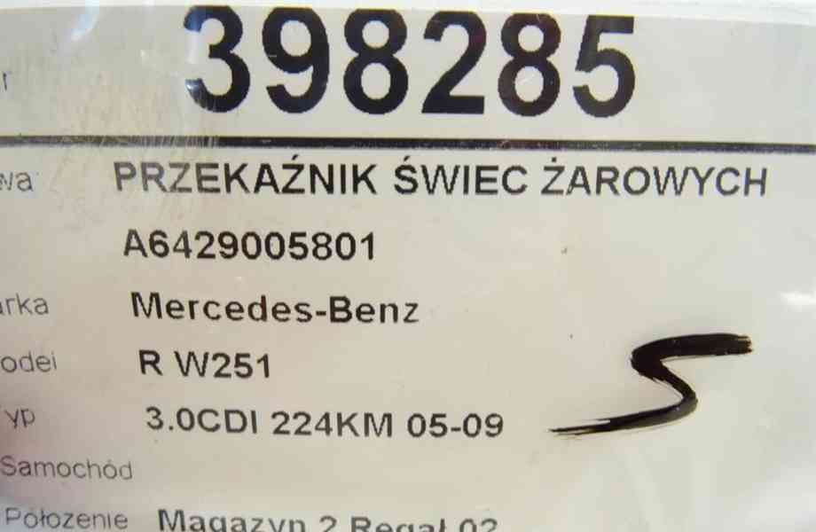 Mercedes-Benz-relé svíček žhavení A6429005801 - foto 4