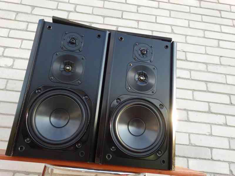 ♫ Vintage stereo regálovky ONKYO SC-560, MADE IN JAPAN ♫ - foto 3