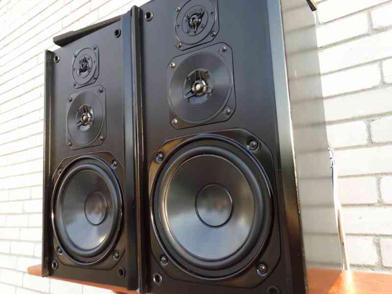 ♫ Vintage stereo regálovky ONKYO SC-560, MADE IN JAPAN ♫ - foto 2