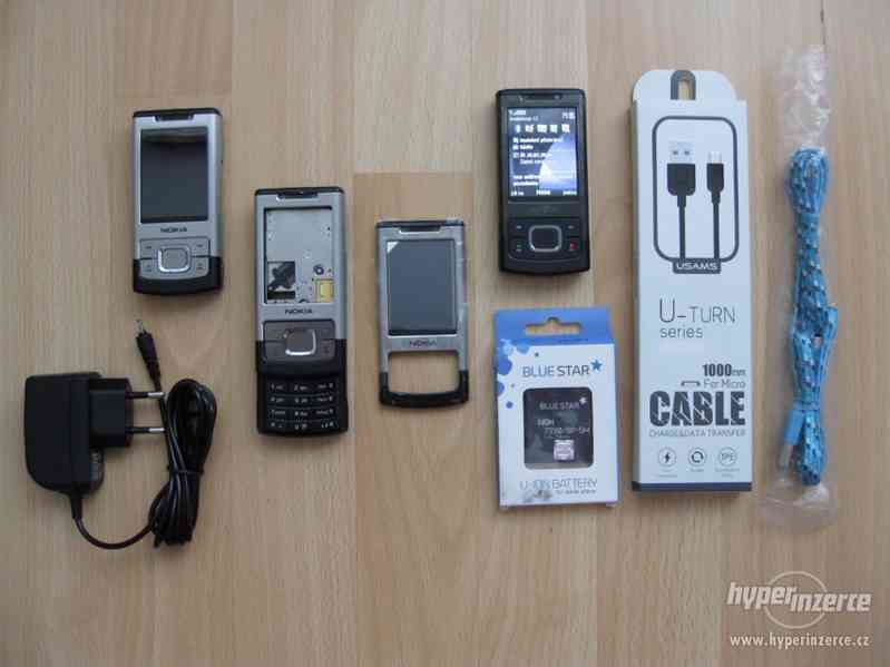 Nokia 6500s z r.2007 - výsuvné telefony s kovovými kryty - foto 1