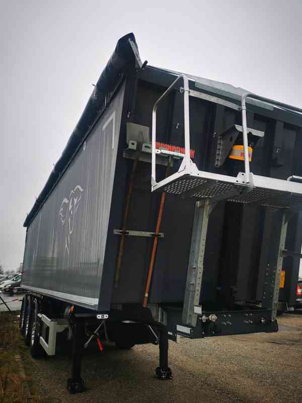 sklopný hliníkový návěs Mega 50m3 - foto 3