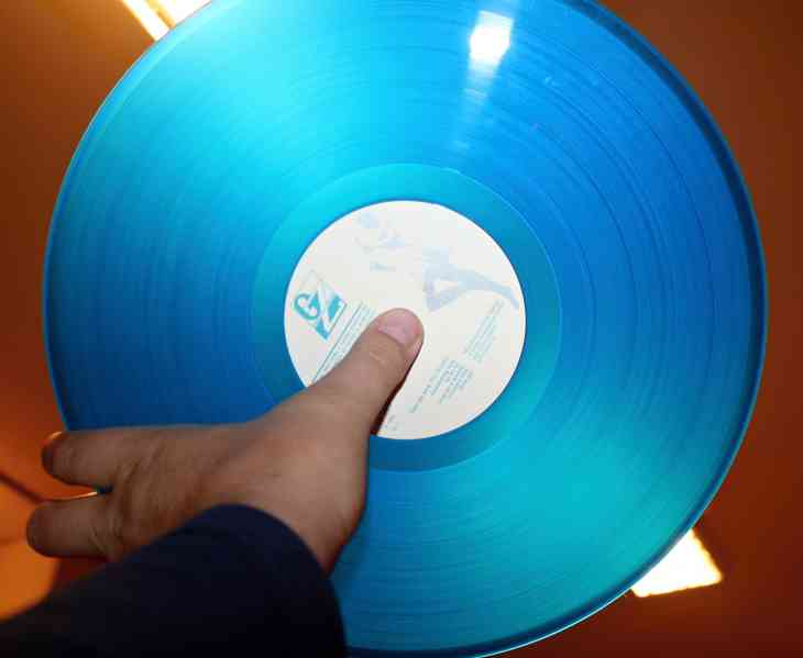 LP SANDRA - TEN ON ONE (BLUE VINYL) - rarita!!!