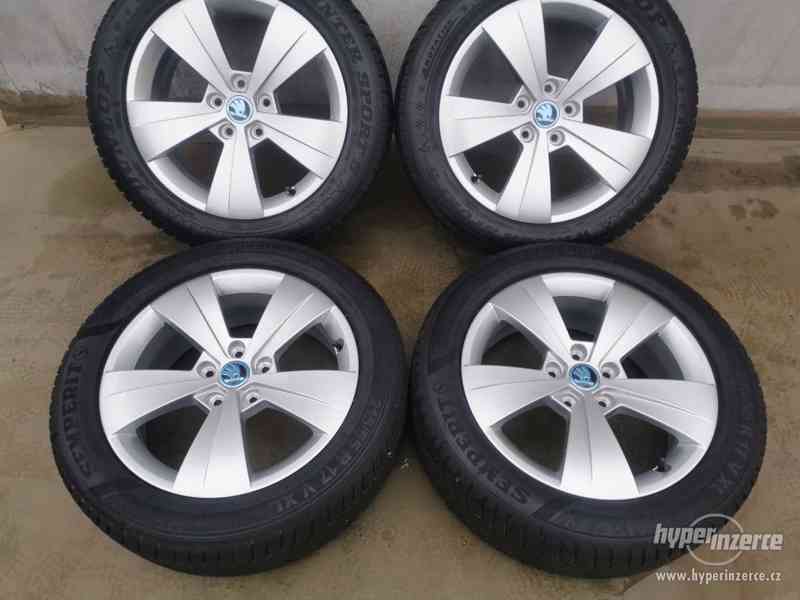 215/55R17 zimní pneu škoda superb III 6,5x17 5x112x57 ET41 - foto 4