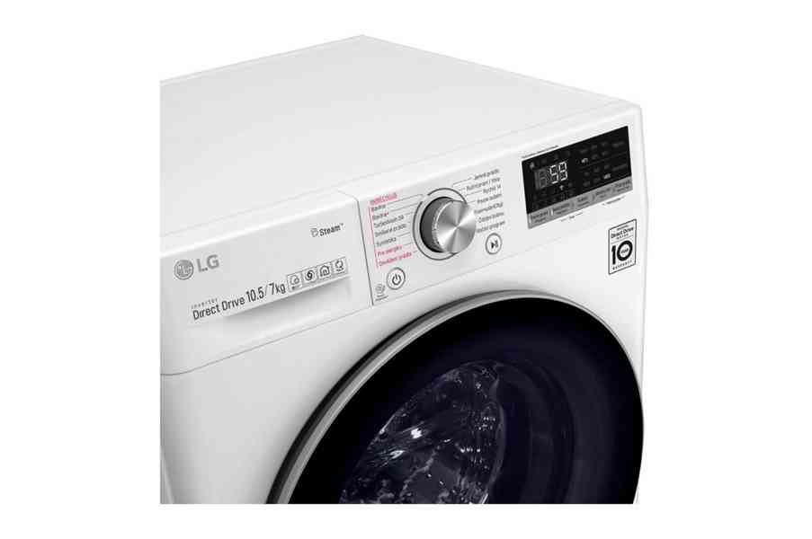 Pračka se sušičkou LG F4DV710H1 10 Kg/7 Kg, 1400/Ot, ZÁRUKA - foto 2