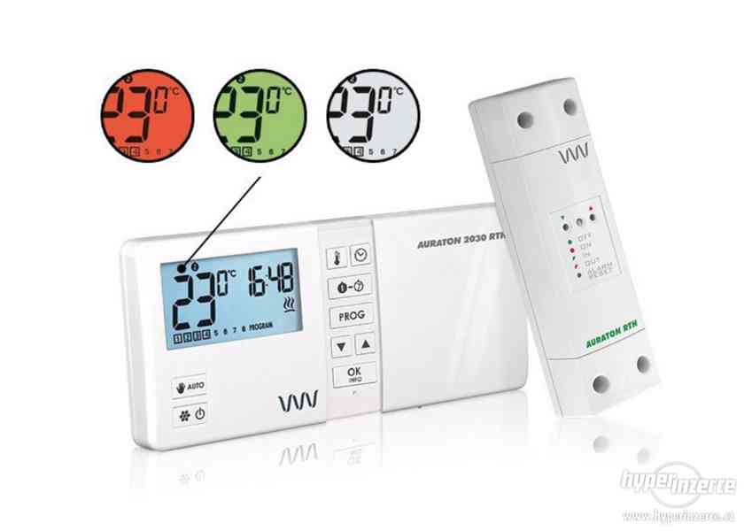 Pokojový bezdrátový termostat - foto 1