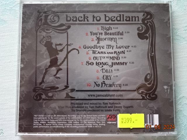 JAMES BLUNT - Back To Bedlam - foto 2