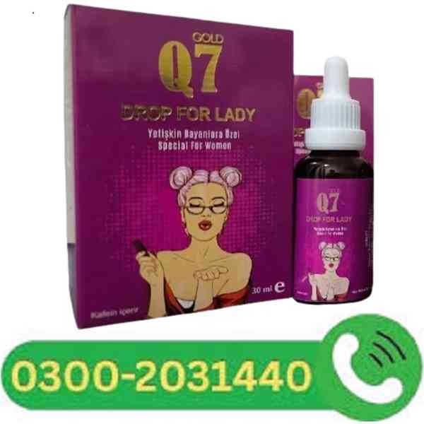 Gold Q7 Drops For Lady in Pakistan =03002031440= - foto 1