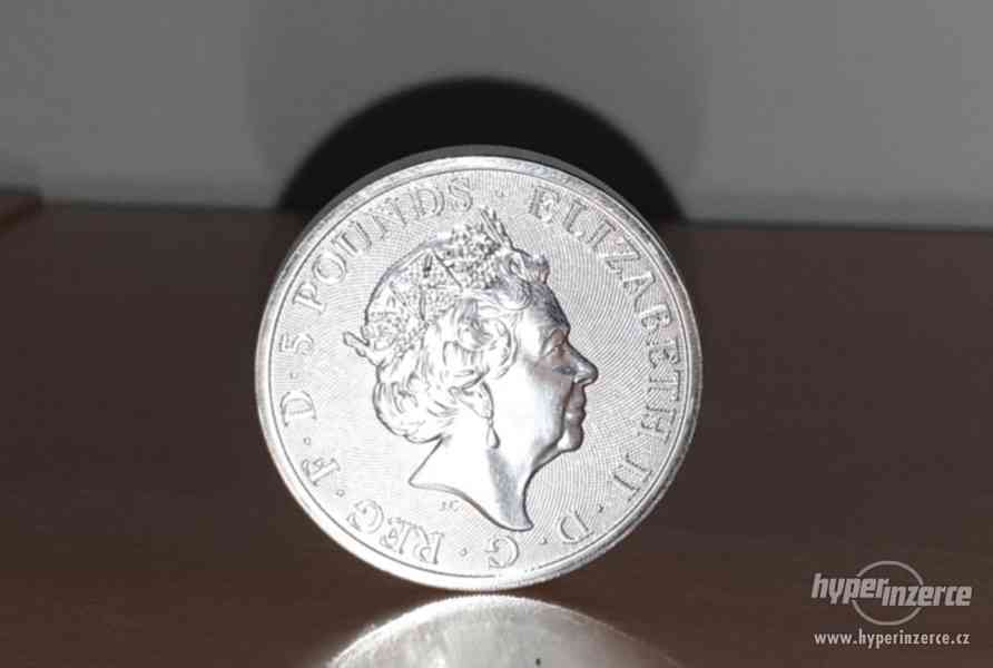 Stříbrná investiční mince The Unicorn 2 oz - foto 2