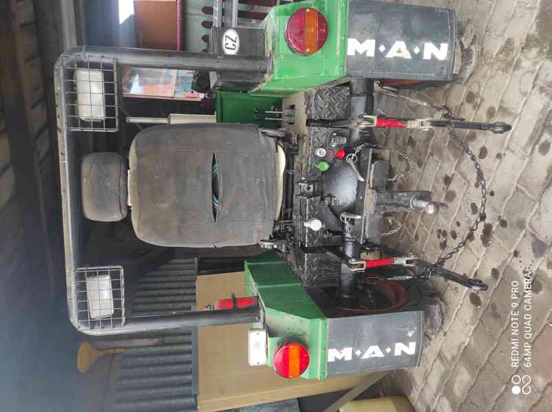 Traktor domácí výroby, pluh, kultivátor - foto 2
