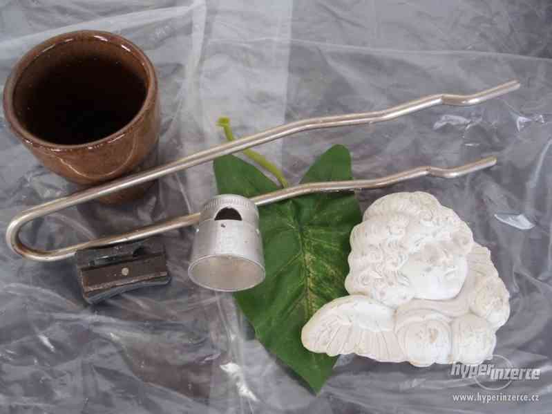keramika, pohárek s glazurou, hnědý  - a drobnosti - foto 2