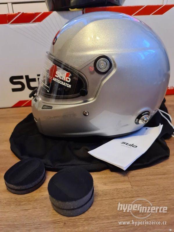 závodní helma Stilo ST5F N Composite (L) s HANS - NEDOSTUPNÉ - foto 3