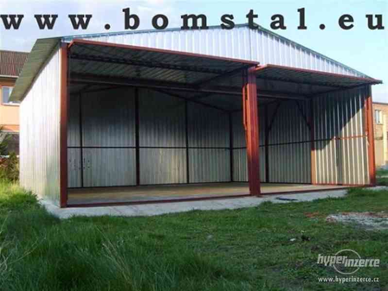 Plechové garáže - AKCE - doprava a montáž zdarma - foto 1
