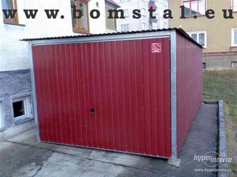 Plechové garáže - AKCE - doprava a montáž zdarma - foto 4