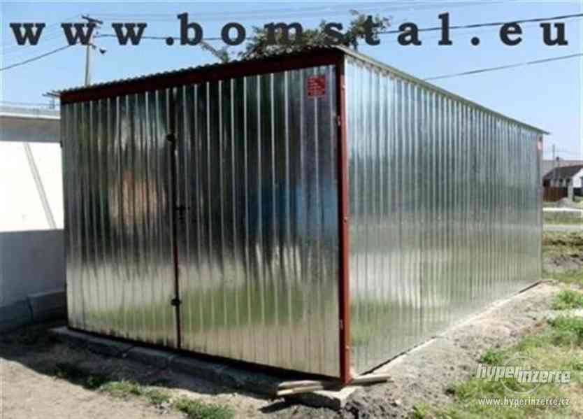Plechové garáže - AKCE - doprava a montáž zdarma - foto 6