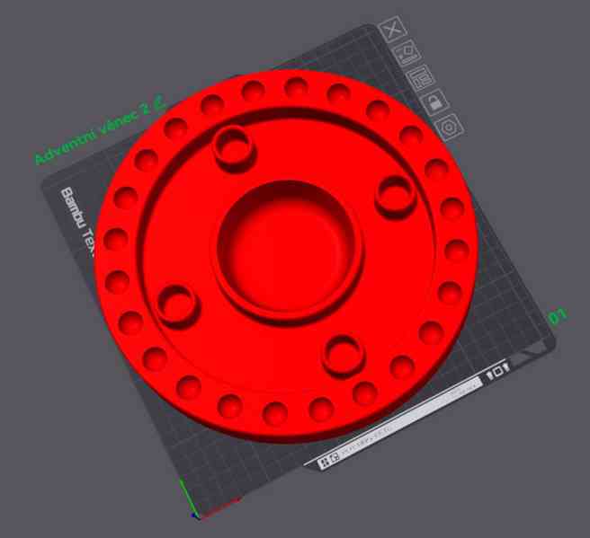 Vánoční věnec - foto 2