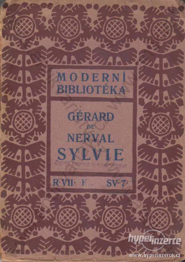 Sylvie Gérard de Nerval Moderní bibliotéka 1909 - foto 1