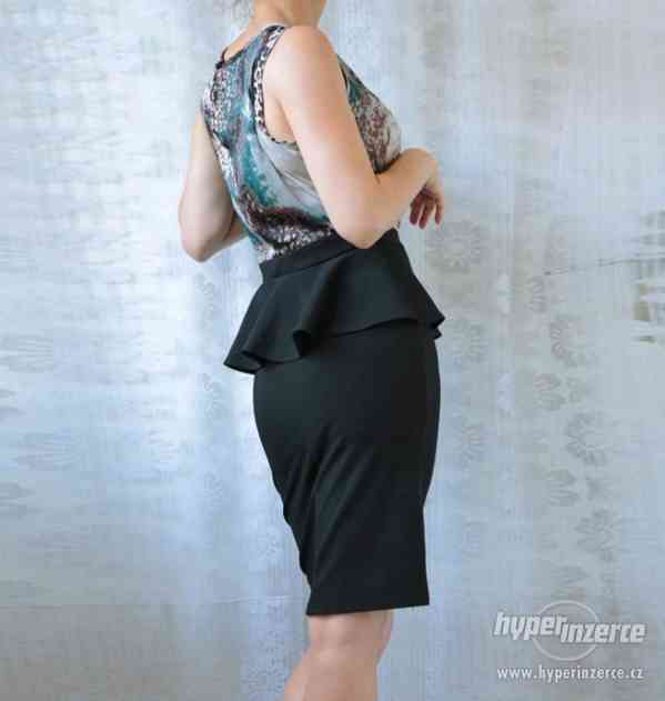 Peplum šaty Boohoo, vel.38 - foto 3
