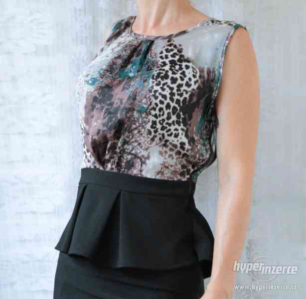 Peplum šaty Boohoo, vel.38 - foto 4