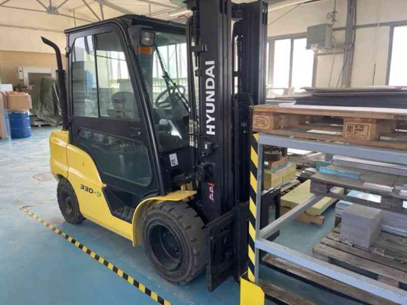 Hyundai 33D-9, Triplex 4,7, SE, IBP, vysokozdvižný, rok 2017 - foto 3
