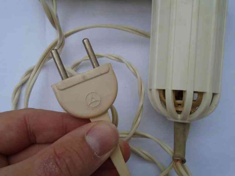 Retro fén EM 521 Novoborské strojírny rarita jako nový top - foto 4