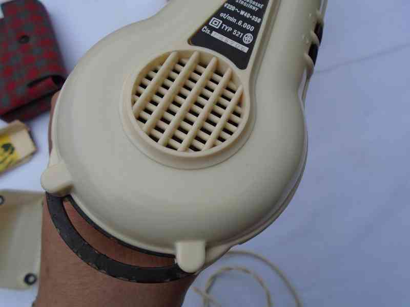 Retro fén EM 521 Novoborské strojírny rarita jako nový top - foto 11