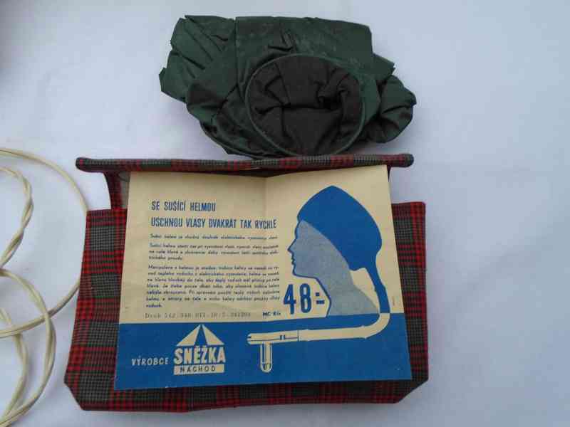 Retro fén EM 521 Novoborské strojírny rarita jako nový top - foto 20