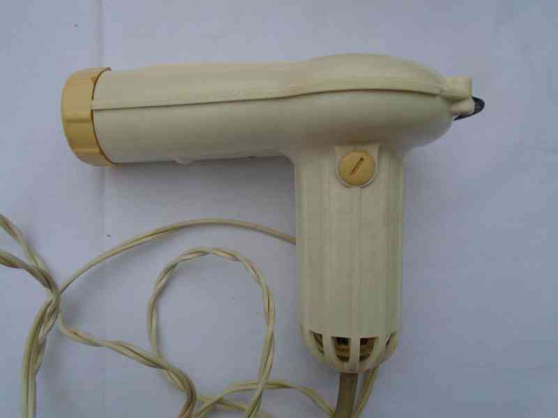 Retro fén EM 521 Novoborské strojírny rarita jako nový top - foto 3